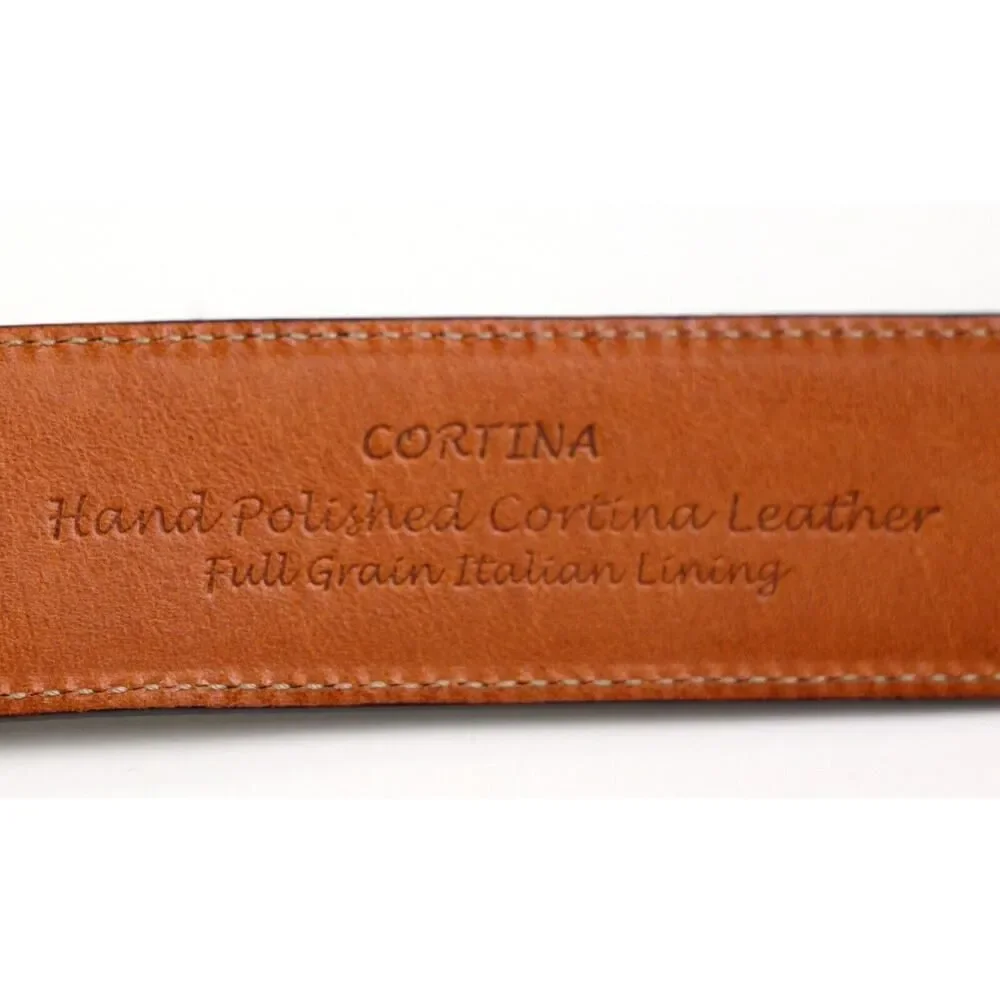 Trafalgar BROWN GENUINE LEATHER 1 1/8